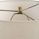 preview thumbnail 6 of 5, Uttermost Hemisphere Travertine Table Lamp