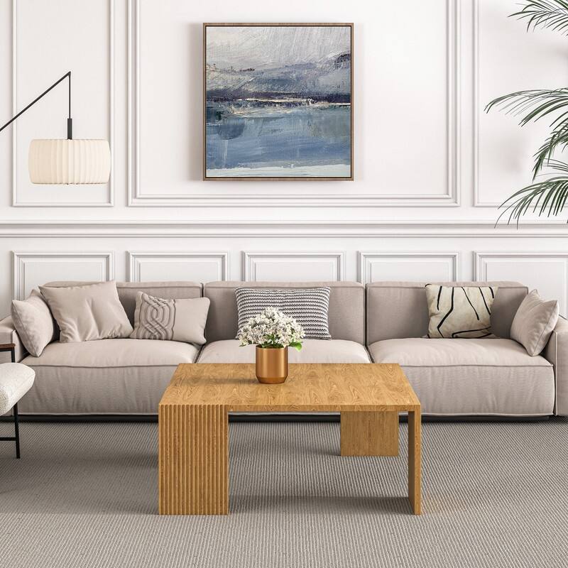 Square Solid Wood Coffee Table