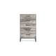 preview thumbnail 8 of 8, Ashley Furniture Neilsville Whitewash Chest of Drawers