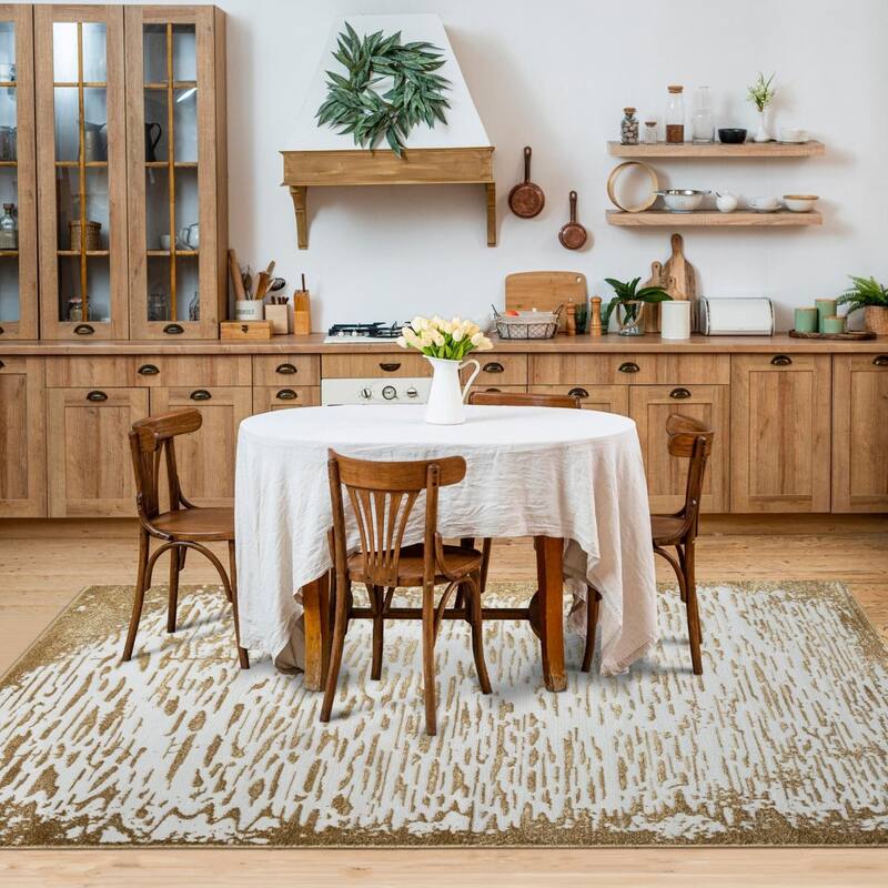 Luxe Weavers Artistic Textured Metallic Area Rug