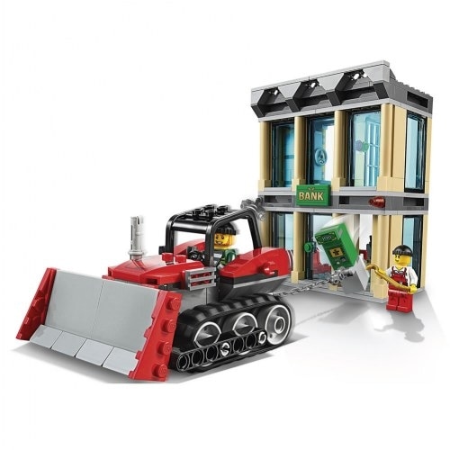 lego bulldozer break in