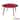 Clihome Weather Resistant Round Steel Patio Large Coffee Table