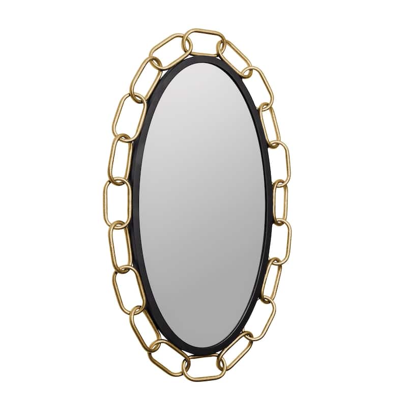 Chains of Love 24x40 Oval Wall Mirror - N/A