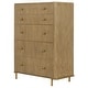 preview thumbnail 21 of 24, Arini Coastal Wood 5-drawer Bedroom Chest