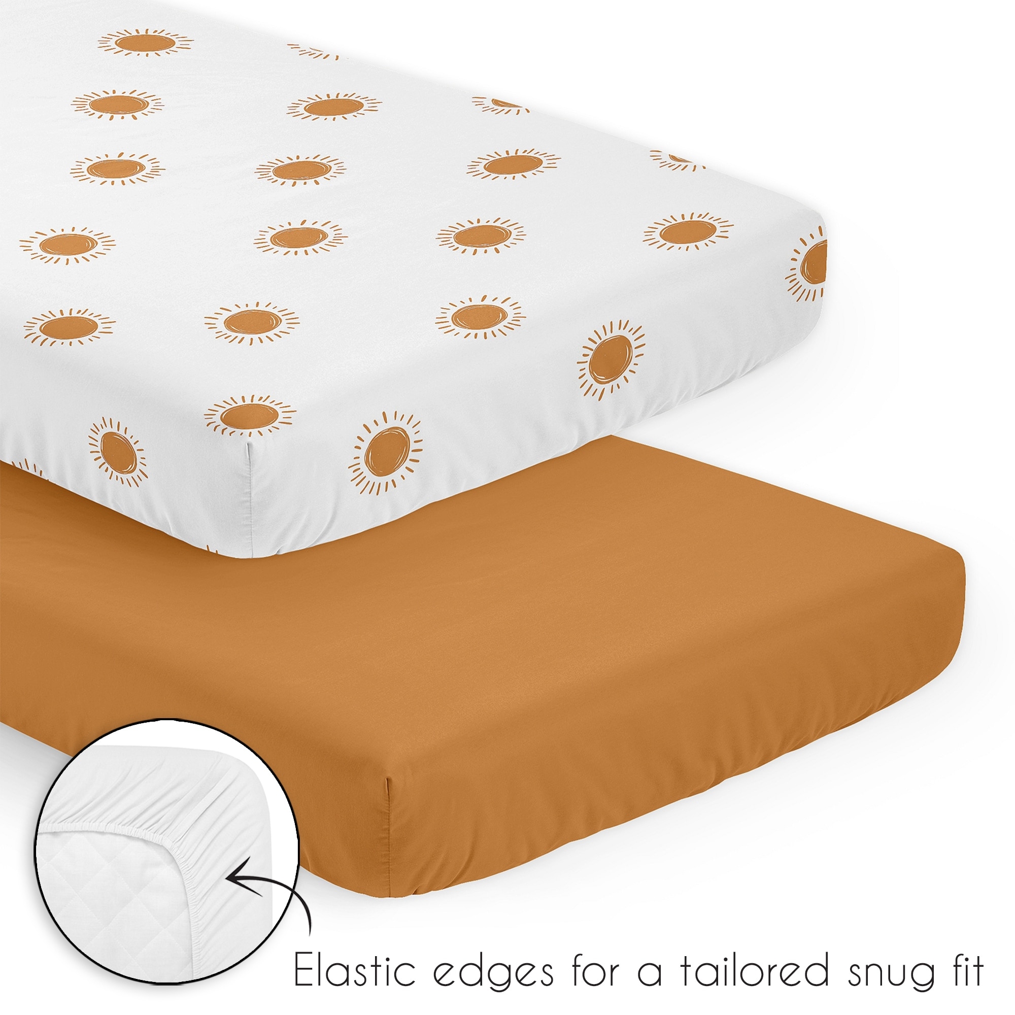 Mini crib bedding sets neutral clearance