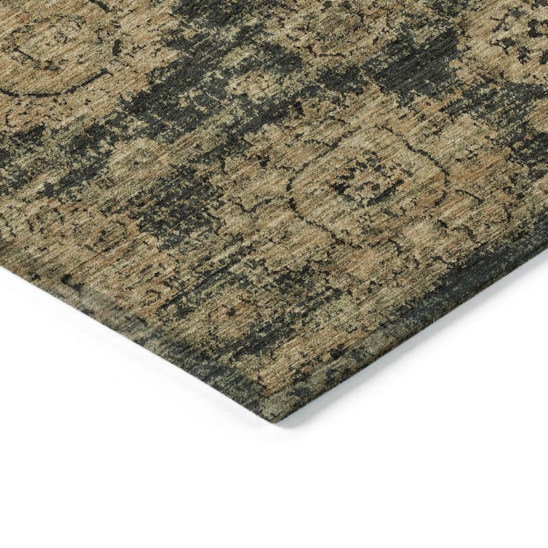 Machine Washable Indoor/ Outdoor Chantille Vintage Persian Rug
