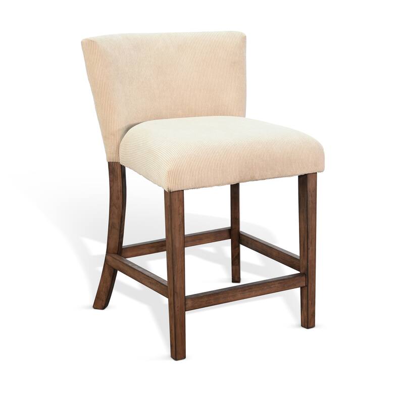 Sunny Designs Gibson Upholstered Counter Stool N/A Bed Bath