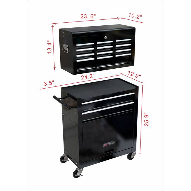 8 Drawer Tool Storage Cabinet