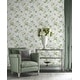 preview thumbnail 9 of 13, Luxe Haven Watercolor Tossed Leaves Peel and Stick Wallpaper