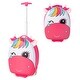 preview thumbnail 17 of 17, 16 Inch Kids Rolling Luggage with 2 Flashing Wheels and Telescoping Handle - 13" x 9" x 18" (L x W x H)
