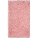preview thumbnail 70 of 90, SAFAVIEH Polar Shag Bibi Glam Solid 3-inch Extra Thick Rug 3' x 5' - Light Pink - Rectangle