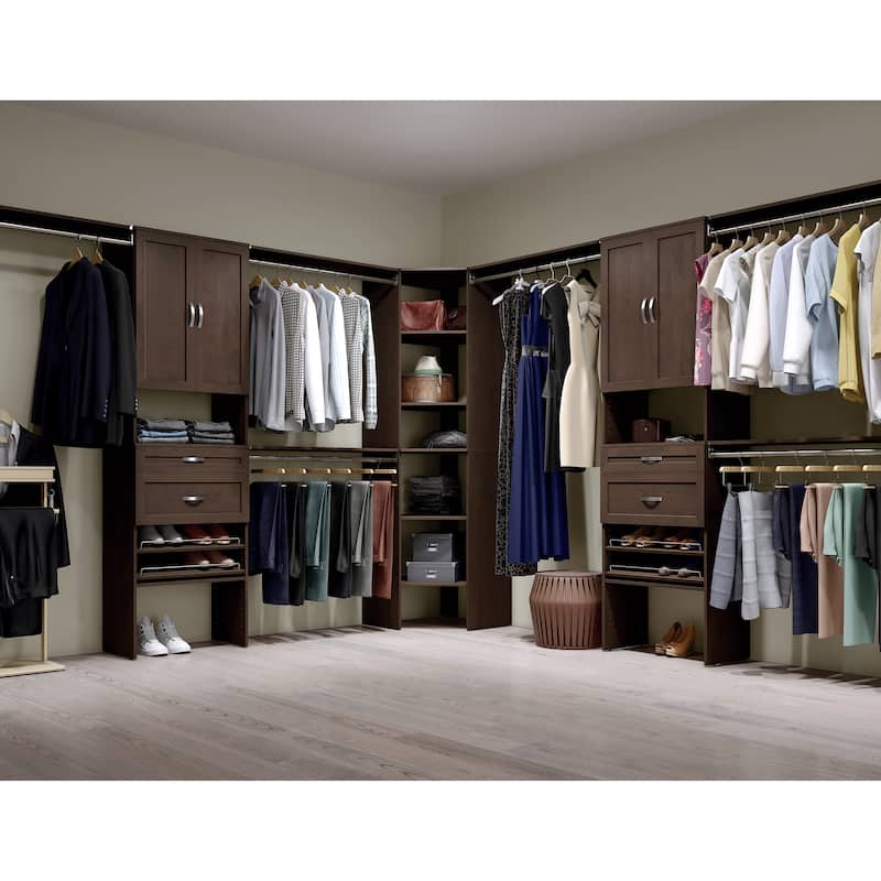 ClosetMaid SuiteSymphony 31.75-inch Wide Corner Shelf Unit