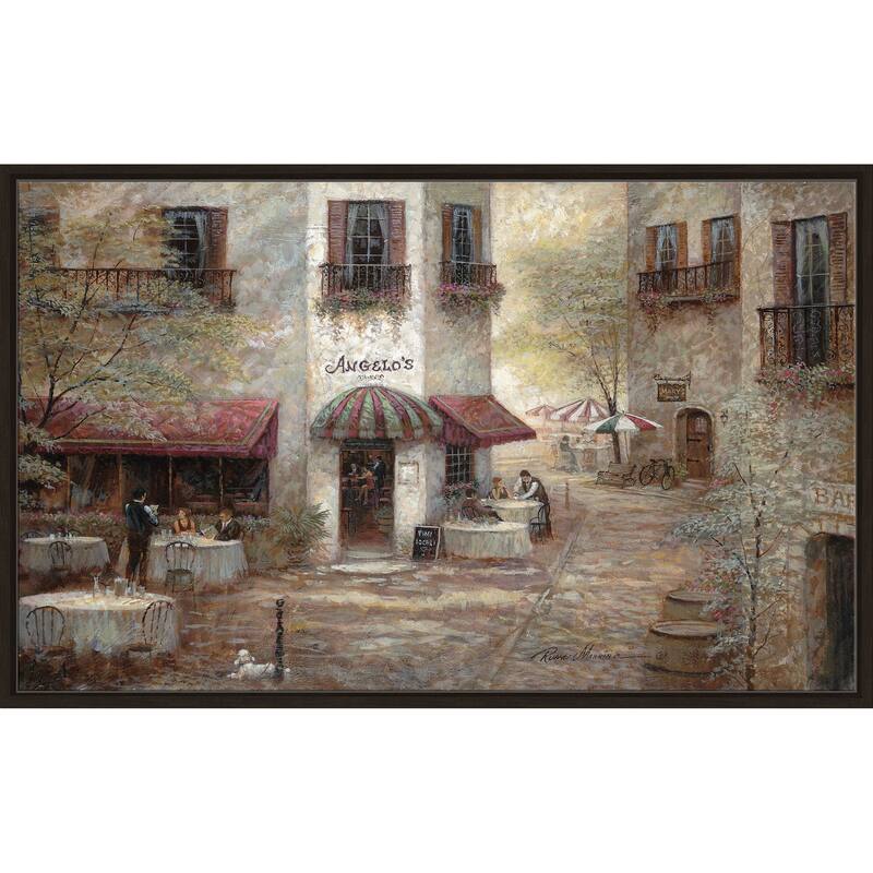 "Angelos" by Ruane Manning Print on Floating Canvas
