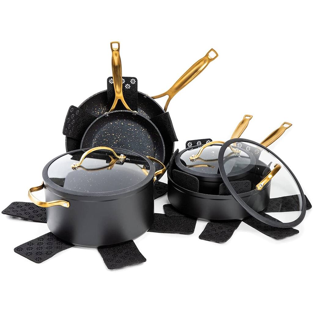 Thyme & Table 12-Piece Nonstick Ceramic Cookware Set