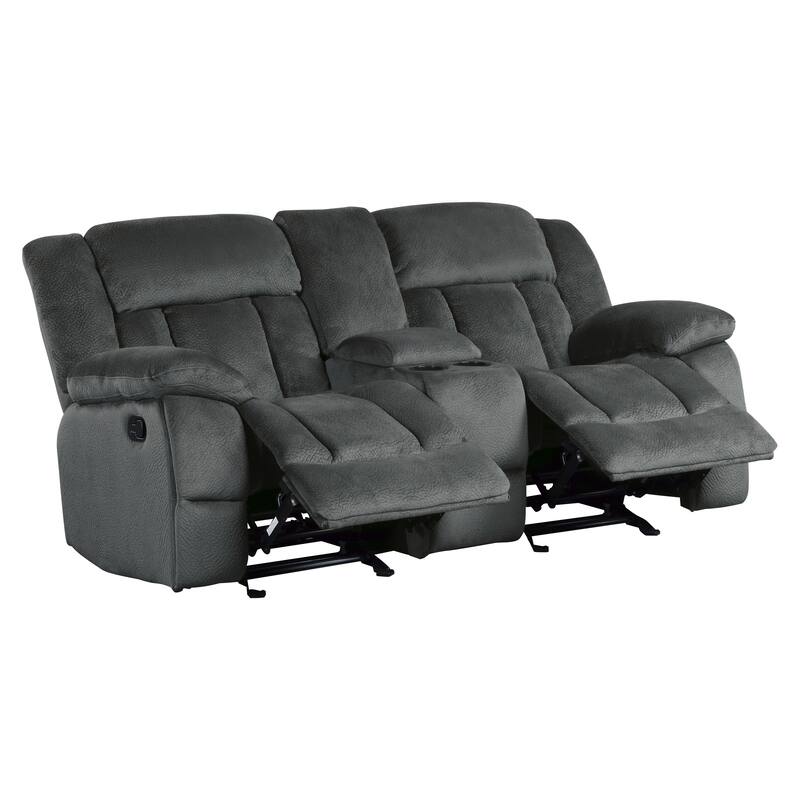 Brooks Double Glider Reclining Loveseat