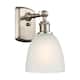 Option Brushed Satin Nickel / White