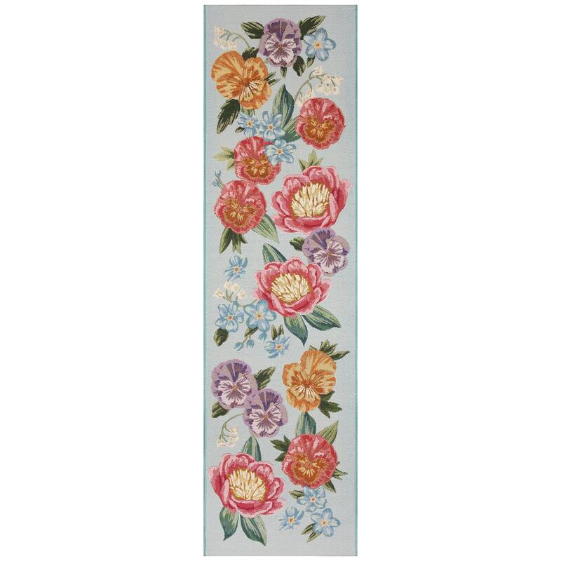 Liora Manne Marina Secret Garden Indoor/Outdoor Area Rug