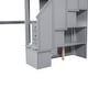 preview thumbnail 15 of 31, Durable Twin Size Wooden Loft Kids Bed with L-Shaped Desk and Drawers,Cabinet and Storage Staircase