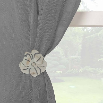 Evideco Metal Clip Big Size Poppy Set of 2 - 2.10"L x 2.8"W x 1.12"D