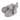 Luvable Friends Baby Cozy Fleece Booties, Neutral Gray