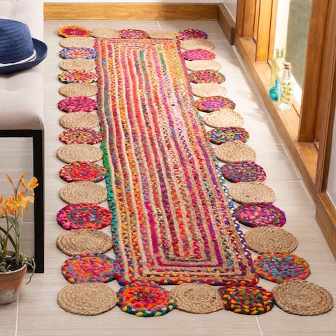 SAFAVIEH Handmade Cape Cod Lynda Coastal Jute Rug