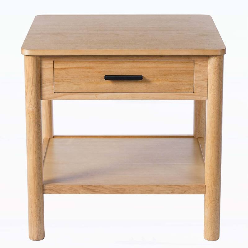 End Table with a Single Drawer,Perfect for Various Living Spaces