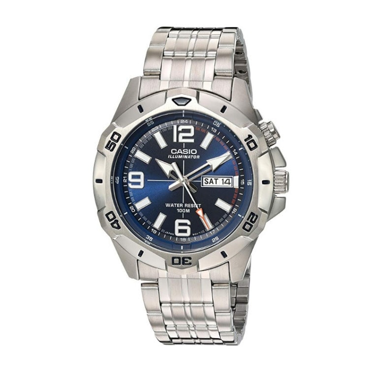 casio quartz stainless steel