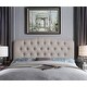 preview thumbnail 1 of 10, Harriman Tufted Upholstered Standard Camelback Headboard