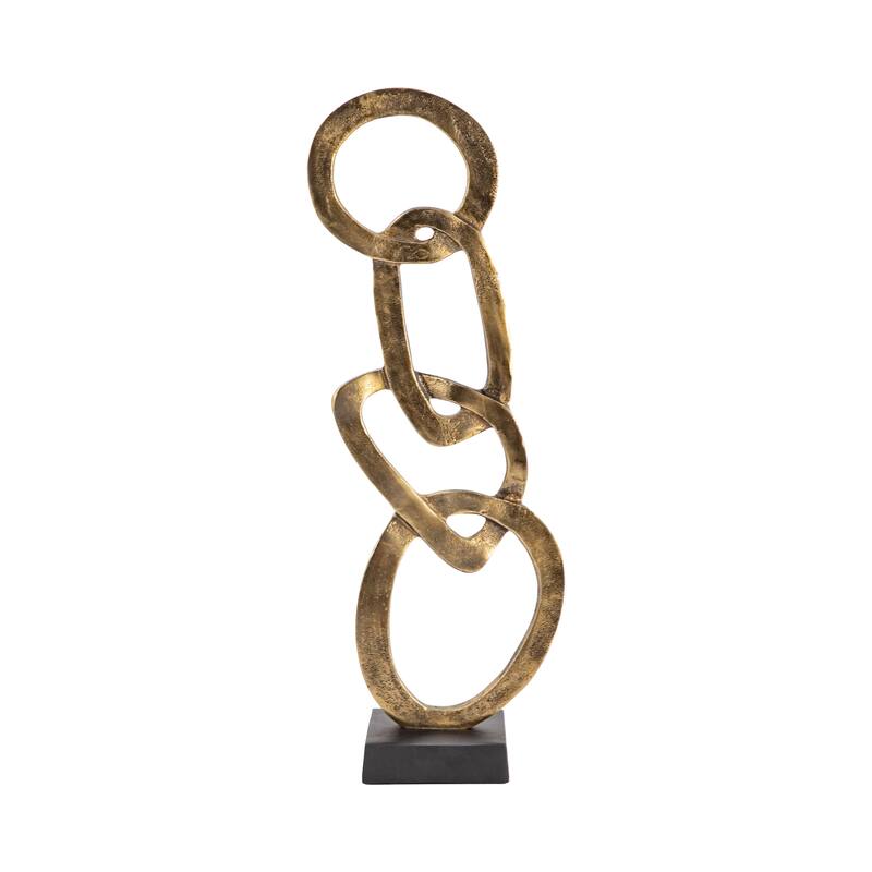 Sagebrook Home Aluminum Novelty Noida Statuary