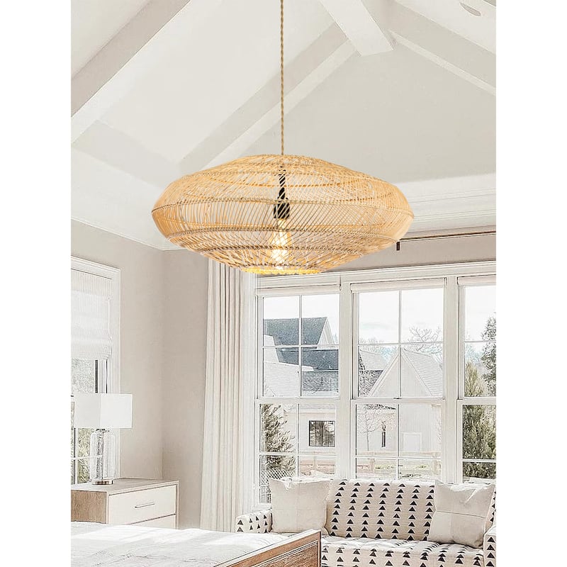 Handmade Rattan Pendant Light