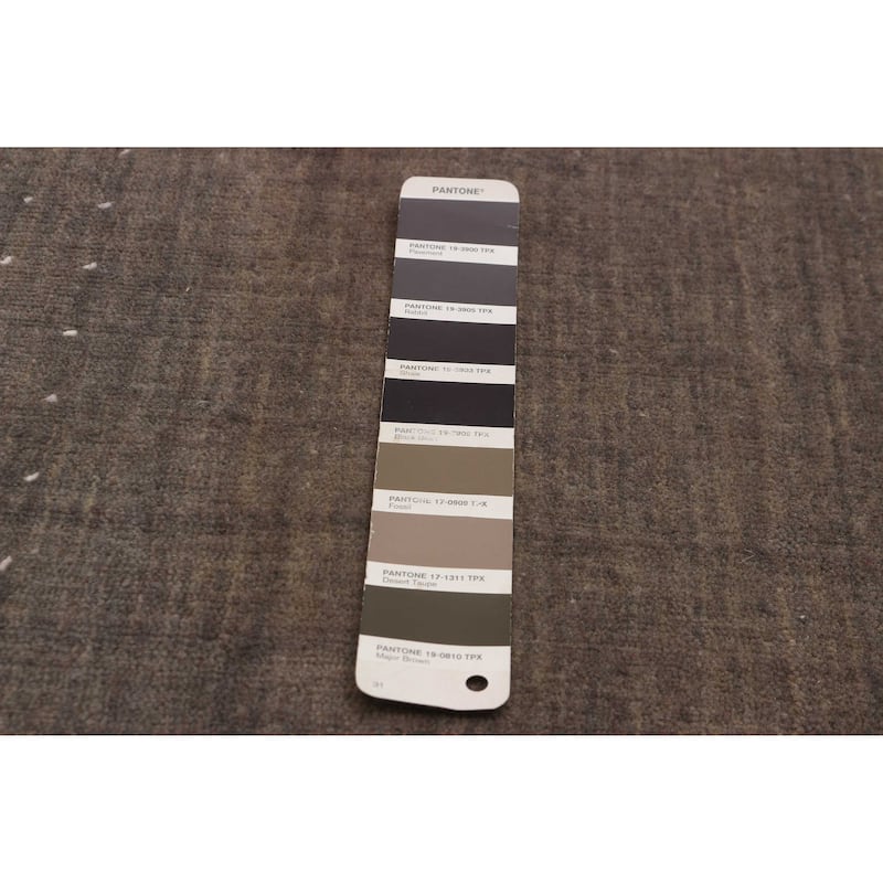 Kashkuli Gabbeh Grey Rug 4'9" x 6'6" - 4'9 x 6'6