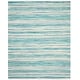 preview thumbnail 56 of 61, SAFAVIEH Handmade Rag Rug with Fringe Valborg Casual Stripe Cotton Rug with Fringe