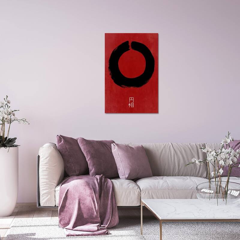 Enso In Japan Print On Acrylic Glass by The Usual Designers