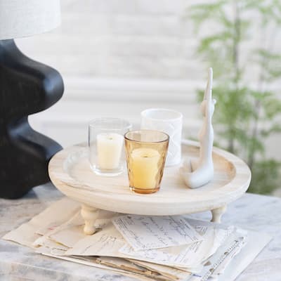 Yoga Figure and Glass Votive Candle Holder Set, Set of 8 - 12.6"L x 12.6"W x 10.3"H