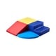 preview thumbnail 5 of 10, Multi Color PU Leather Foam Climbing Blocks Set, 4 Piece Educational Design - Multi Color - N/A