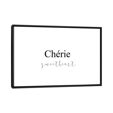 iCanvas "Cherie" by Pixy Paper Framed