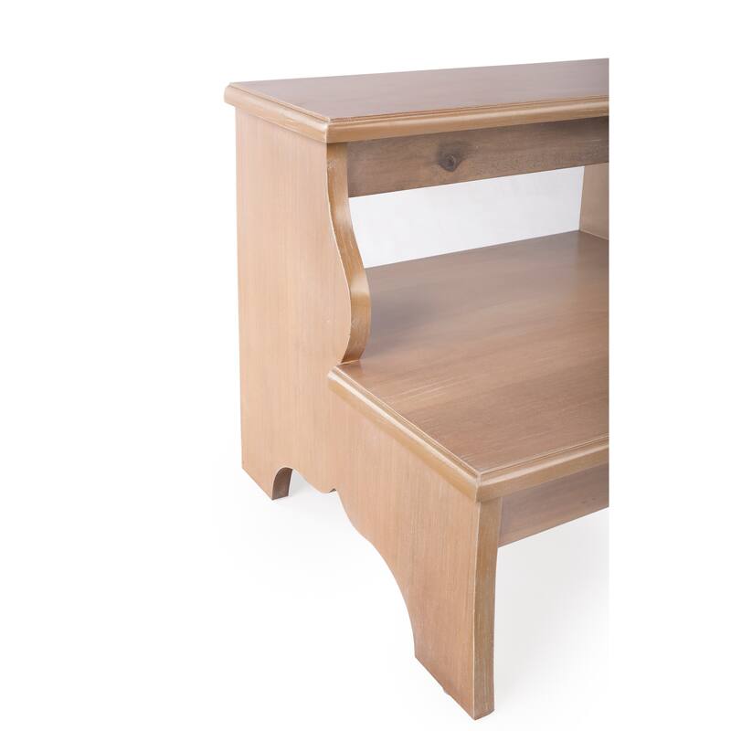 Butler Melrose Driftwood Step Stool - N/A
