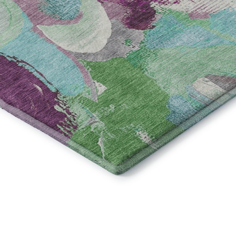 Premium Washable Super Soft Abstract Contemporary Mayfield Rug