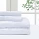preview thumbnail 6 of 27, Pointehaven Microfiber Printed and Solid Luxury sized Sheet Set Full - White