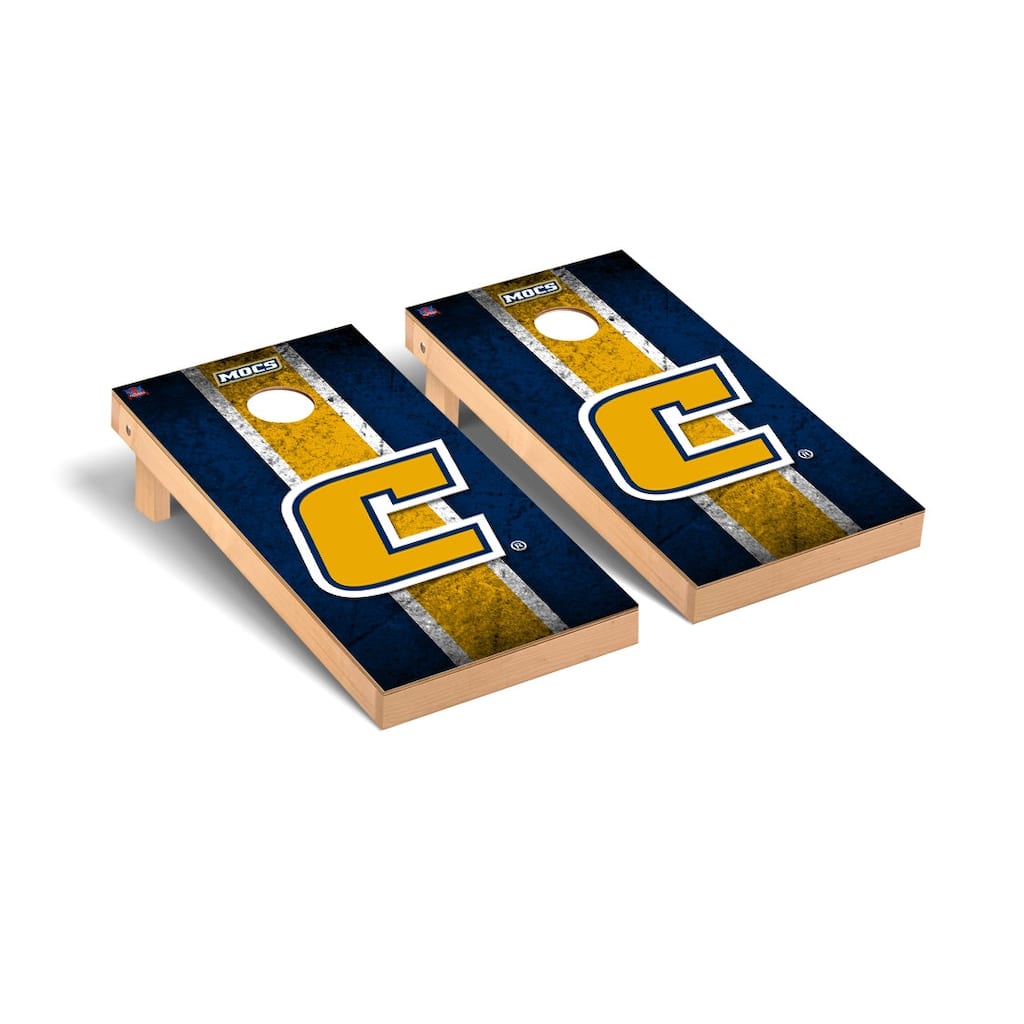 University of Tennessee At Chattanooga Mocs Vintage Cornhole Board Set