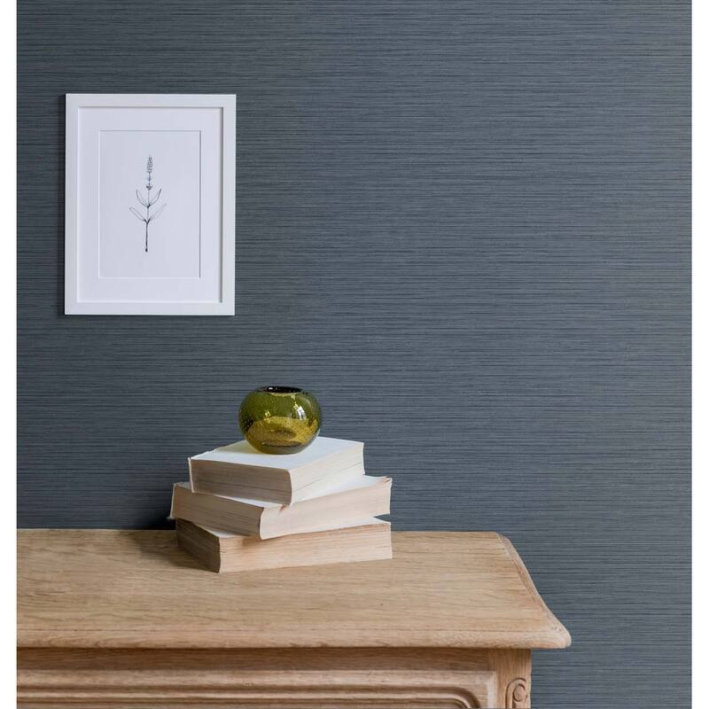 Seabrook Designs Silk Embossed Vinyl Unpasted Wallpaper