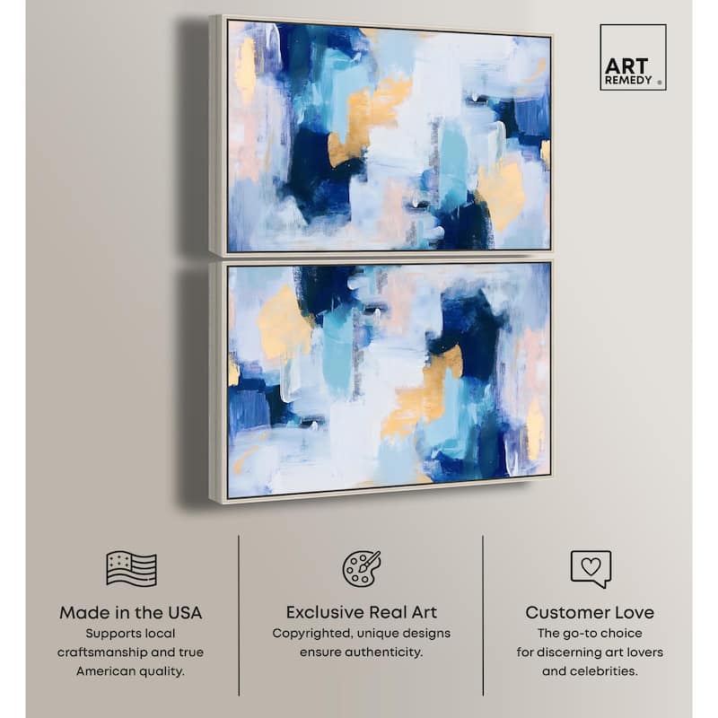 Dissolving Brilliance II Canvas by Art Remedy