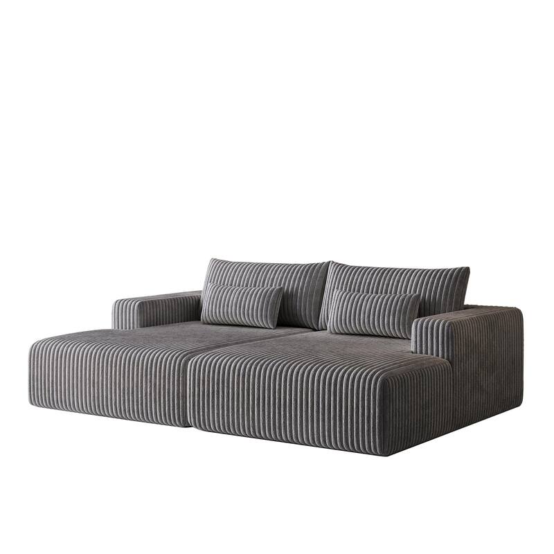 Luxury Sleeper Sofa Bed with Soft Cushion - Ultimate Comfort for Your Home