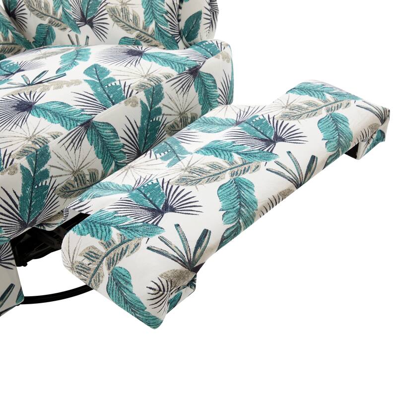 Manual Recliner Sofa Swivel Recliner Rocker Chair with Adjustable Backrest for Living Room, Bedroom, or Nursery