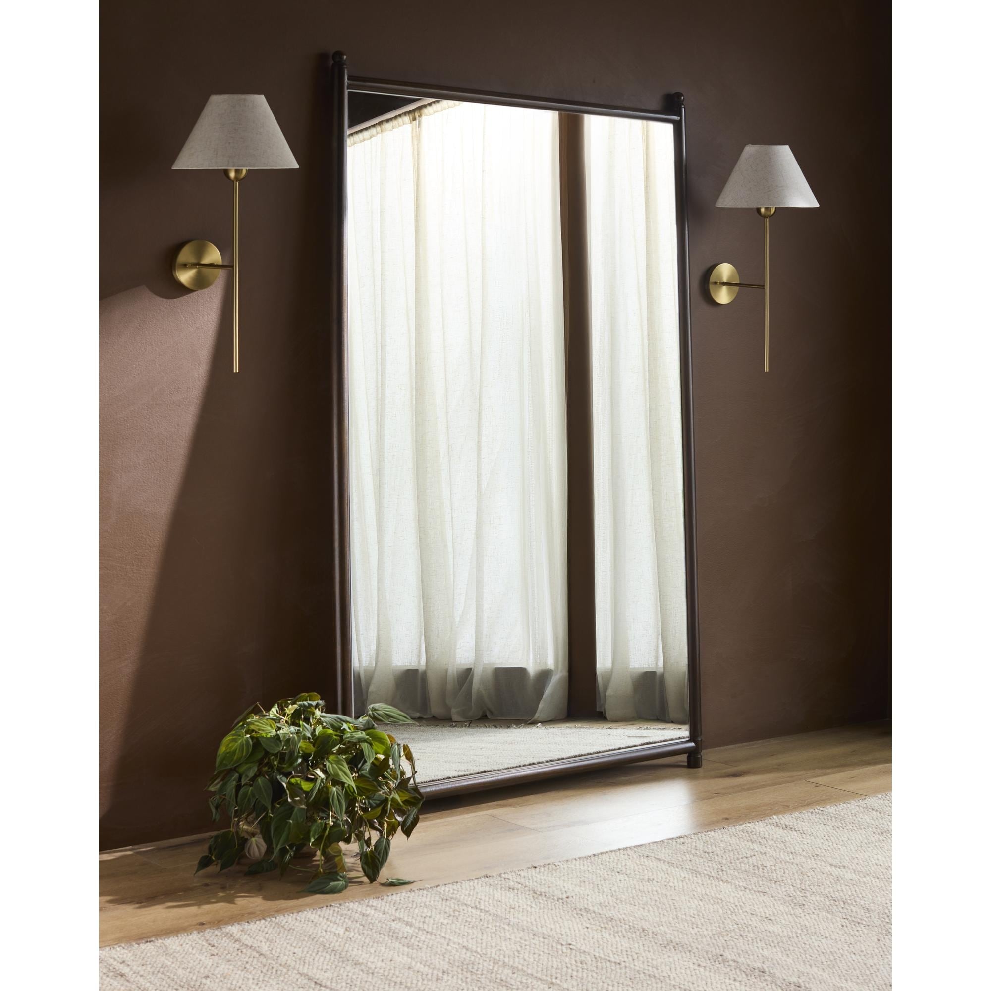 Livabliss x Galey Alix Deluca Traditional Full Length Mirror - 80"H x 50"W x 2"D