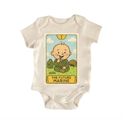 Future Military Crayon - Baby Bodysuit