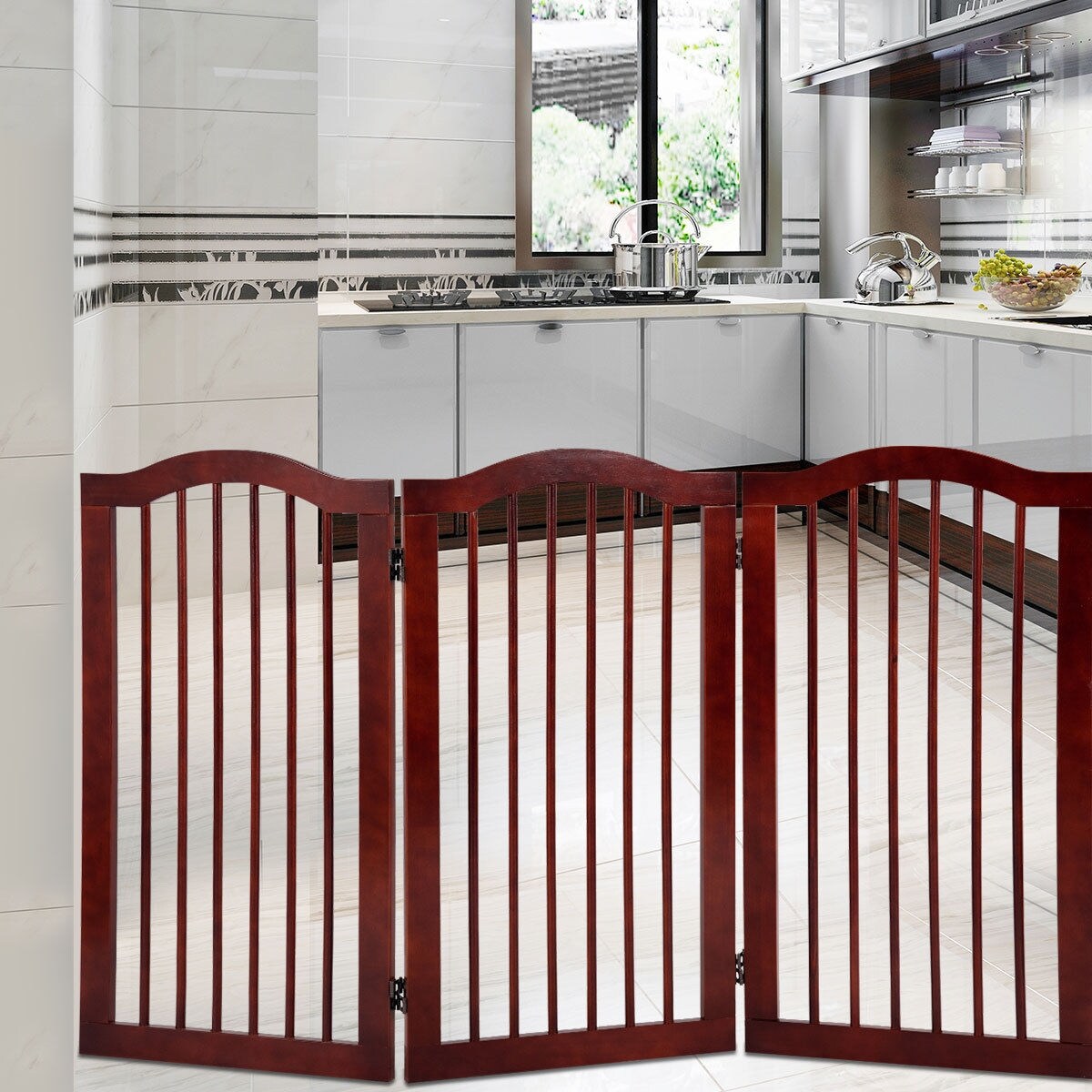 tri fold baby gate