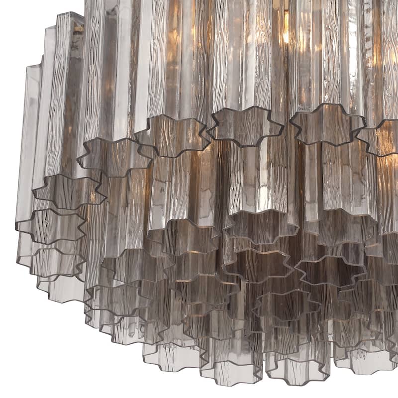 Crystorama Lighting Group ADD-321-SM Addis 7 Light 23" Wide Flush