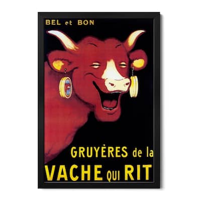 Cappiello Bel Et Bon Premium Framed Poster by Vintage Apple Collection