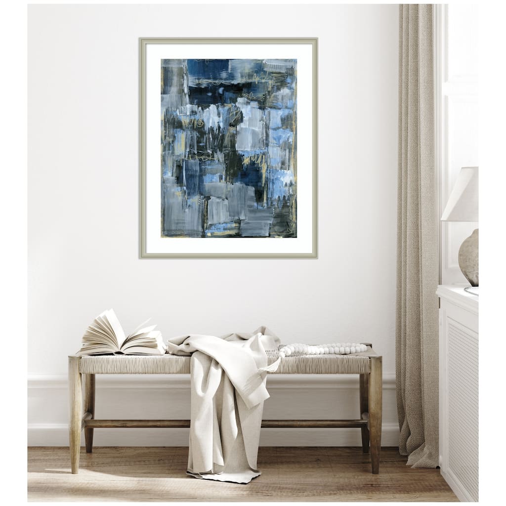 Kate and Laurel Framed Art Thunder Only Happens When its Raining by Leah Nadeau